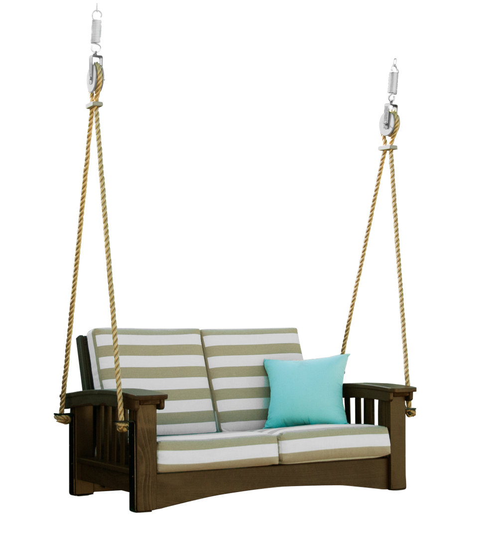 Omar Porch Swing Rosecliff Heights Cushion 