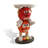 White+Red+Orange+Black Free Form Resin Decorative Object