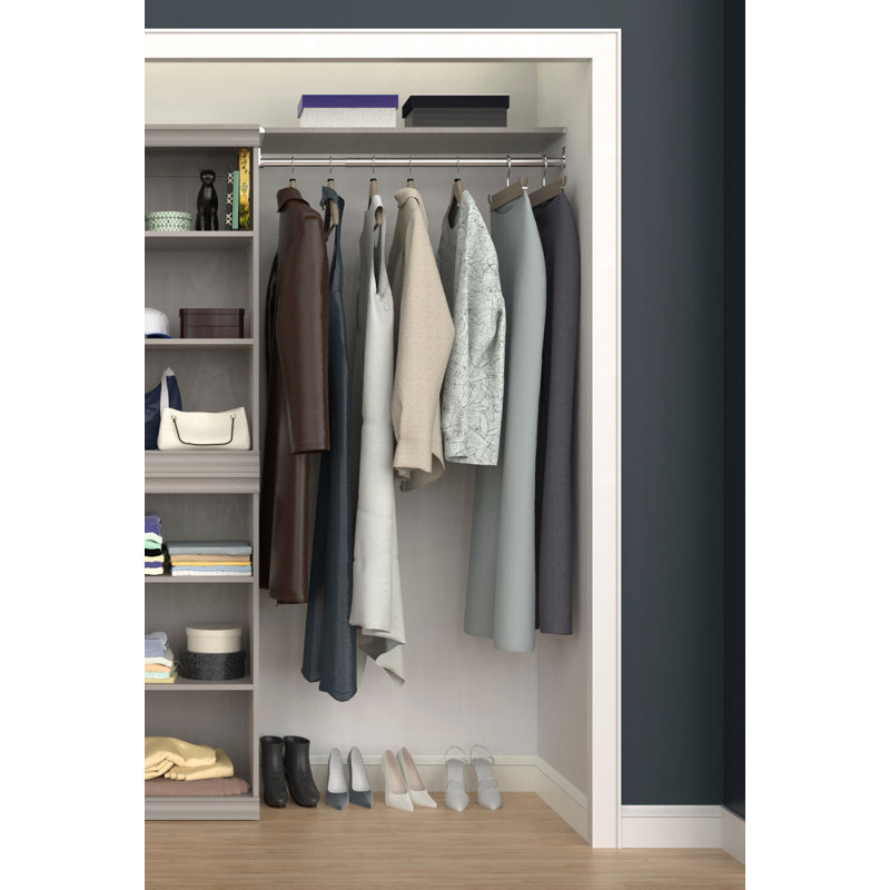 Système de rangement modulaire de l 73 po à l 93 po, Taupe