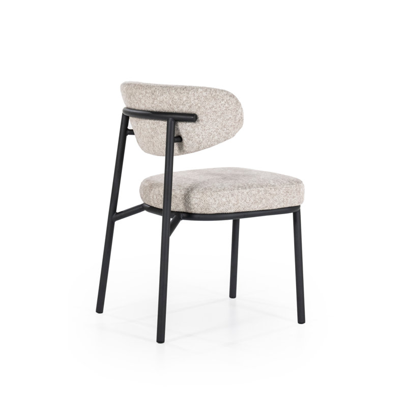 Dining Chair Upholstered Dining Chair, Beige