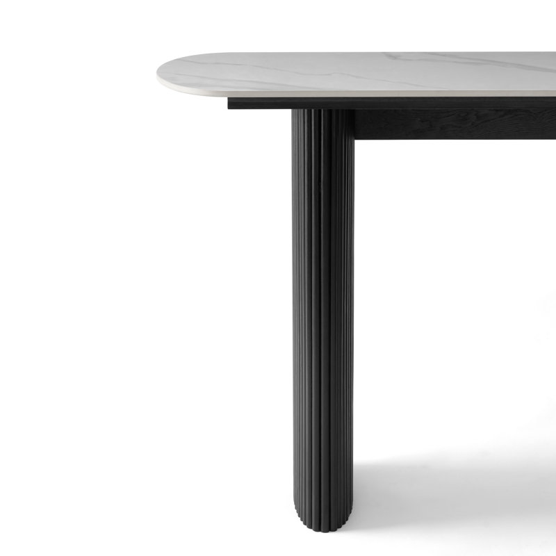 Console 47,24 po Jaysaun, Noir