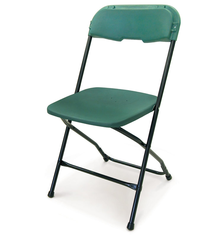 Chaise pliante en plastique Series 5, Noir, Vert