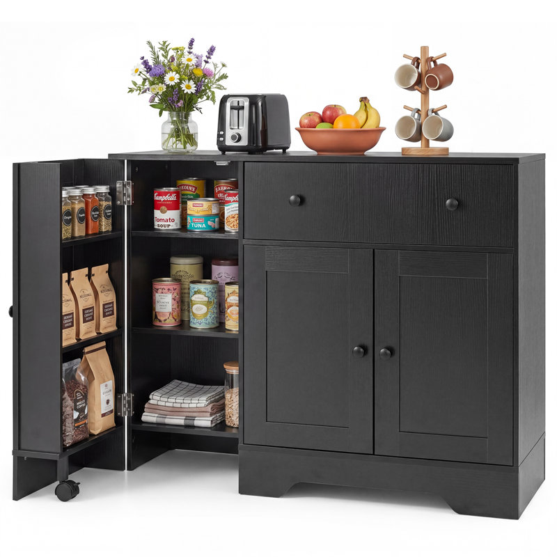 105cm Sideboard, Black