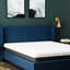 Grand matelas en mousse de 8 pouces avec refroidissement, mousse à mémoire de forme I-Gel ventilée de 1 po, matelas à base de densité de 3 po et 4 po, housse de refroidissement reposante,