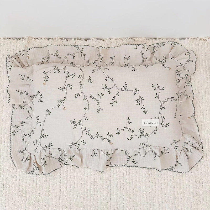 Taie d'oreiller mignonne en coton pour enfants