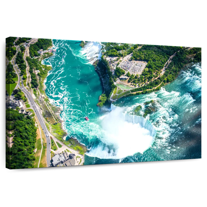 Alvord Perfect Niagara Falls, H 34 po x l 51 po