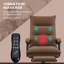 Grand et grand fauteuil de direction avec siège large, fauteuil de bureau pour ordinateur avec revêtement ergonomique en cuir à haut dossier, hauteur réglable et roulettes pivotantes