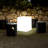 Illuminated Cube - Multi-Functional Stool, ambient light or landscape light. USB Rechargeable.-112965146