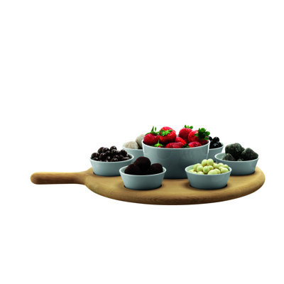 Paddle Porcelain Serving Bowl
