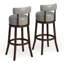 Ensemble de 2 tabourets pivotants 30 po Sherley