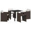 4 - Person Patio Dining Set with Rectangular Table , Cushions Included-110993119-110993118