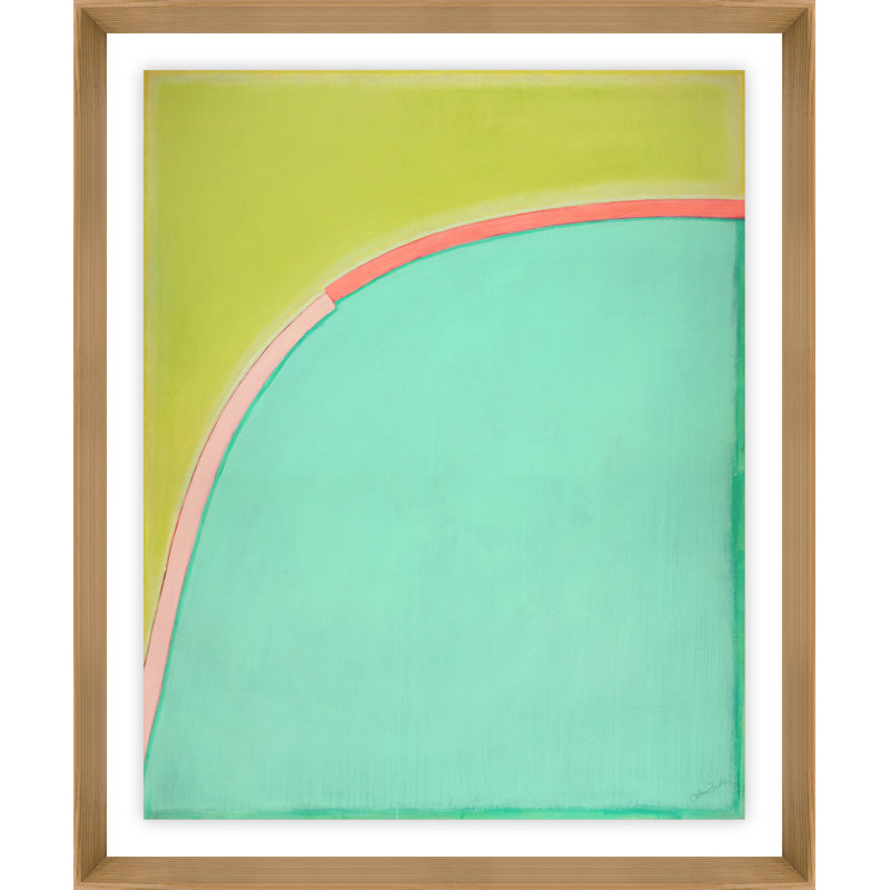 Curve Appeal III, Yes, Glass Framed