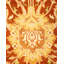 Tapis brun / ivoire noué à la main de conception unique 9 pi 3 po x 11 pi 10 po Umbro Mogul