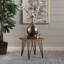 Table basse industrielle avec table d'appoint