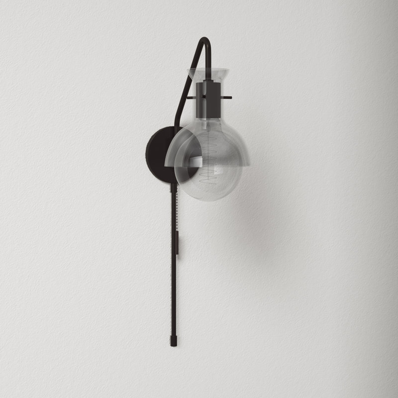 Luke Armed Sconce, Old Bronze
