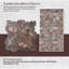 Carreau de mosaïque pour mur et plancher en pierre naturelle Hawaii 12 "x 12"-93373805