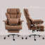 Fauteuil de bureau 400LBS, brun-637129511