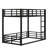 Metal Floor Bunk Bed For Kids, Teens, Adults-1649545327