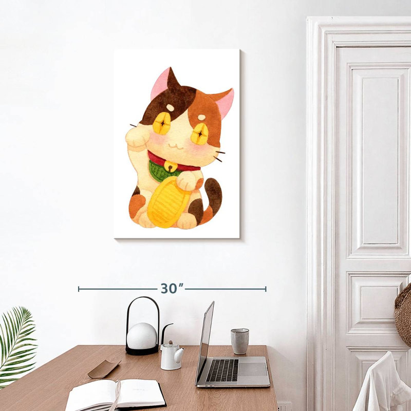 Brampt Chinese Cat, 30" H x 20" W