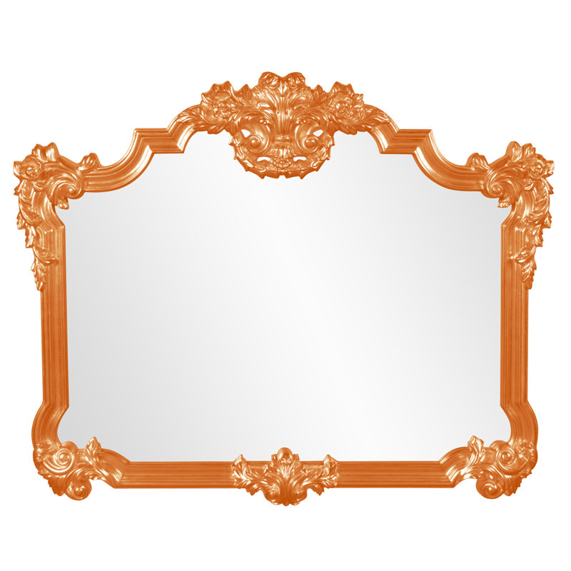 Miroir décoratif traditionnel, Orange