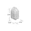 Luminaire d'extérieur à cloison en verre Zurcher-360853189-360853190