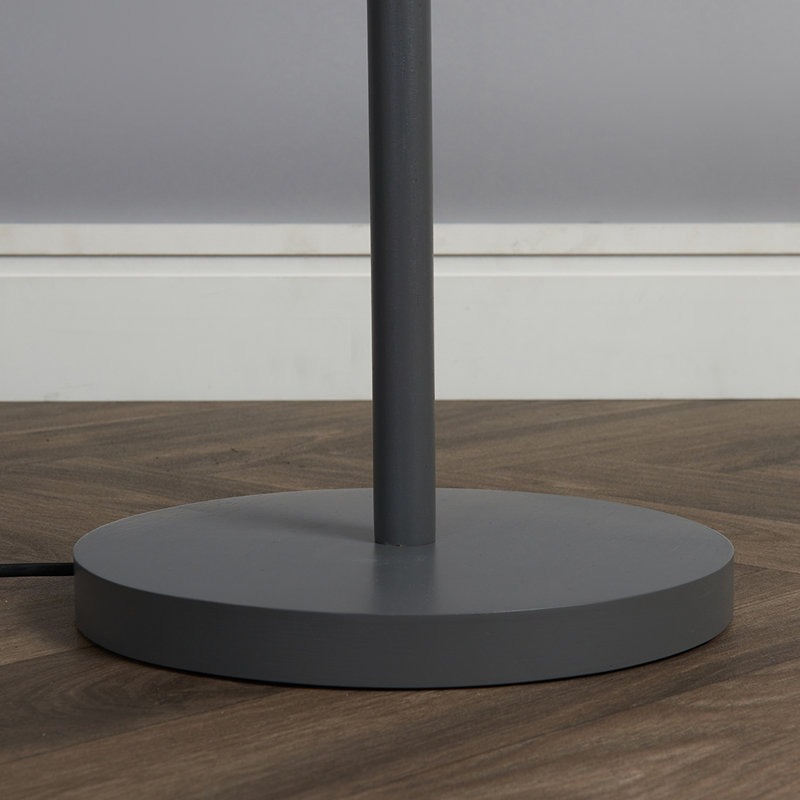 Dilen 160cm Traditional Floor Lamp, Grey