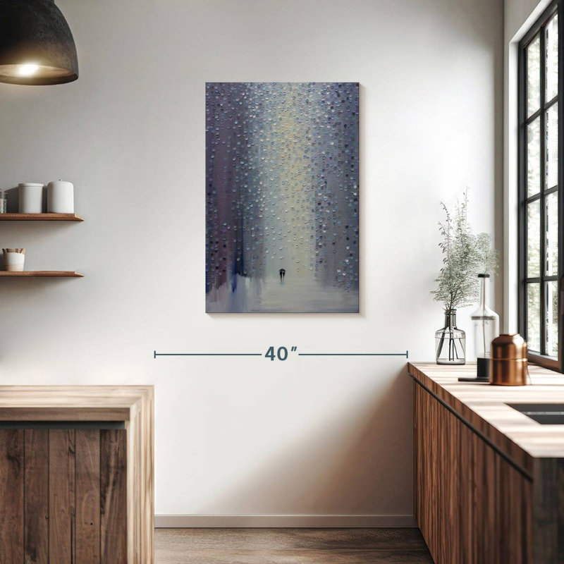 Avery A Rainy Haze, 36" H x 24" W