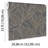 Carved Leaf Graphite Wallpaper-380970785