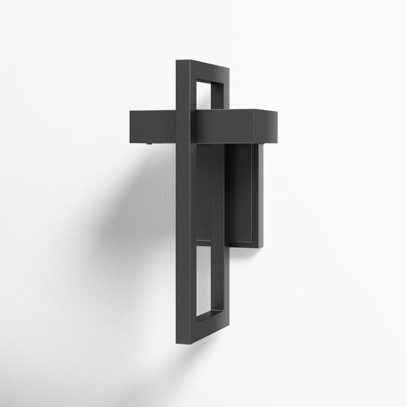 Giddens Aluminum LED Wall Light, Black