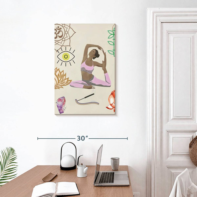 Senne Yoga Pose IV, 30" H x 20" W