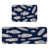 Navy/White Animal Print