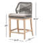 Krisily Loom Outdoor Counter Stool