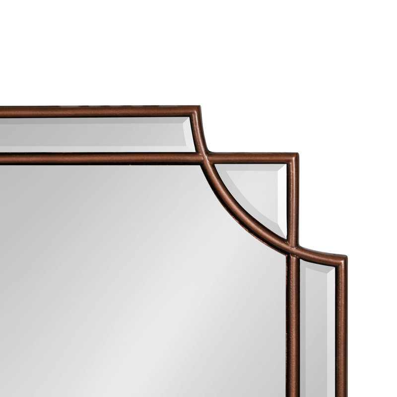 Ocilla Flat Mirror, Bronze, 24" x 18"