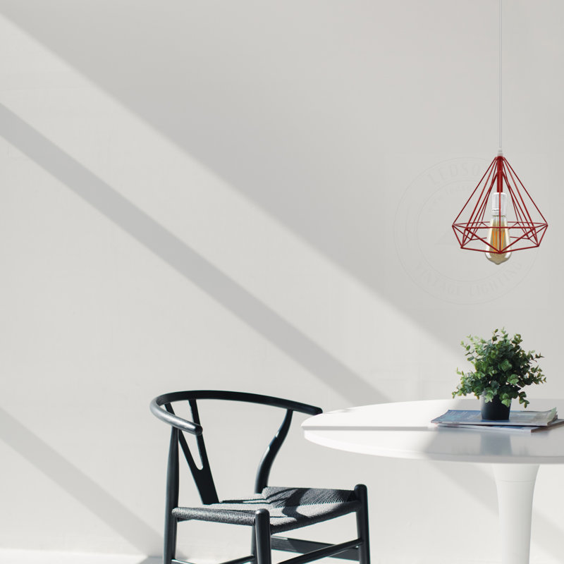 Ana-Sofia 1 - Light Single Pendant, No, Red