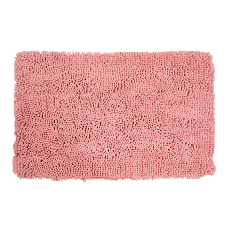 Descente de bain, L 21 po x L 34 po, Rose