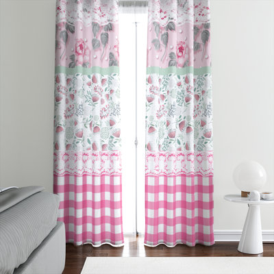 Semi Sheer Curtain Pair
