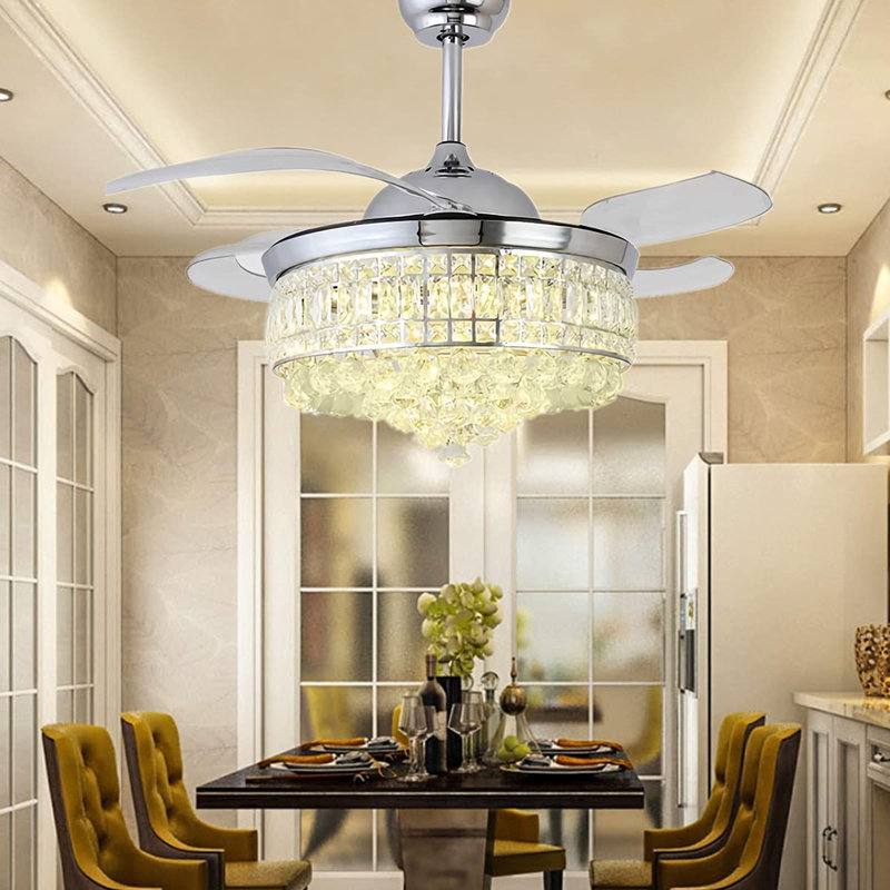 Garlef Ceiling Fan with LED Lights