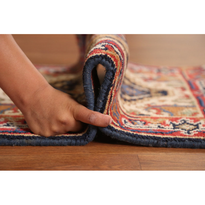Tapis traditionnel indien foncé foncé 2x3
