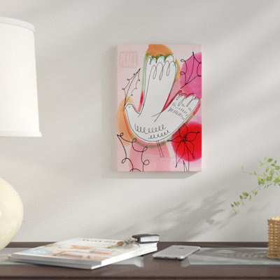 «Peace Dove» par Sara Franklin, reproduction sur toile tendue