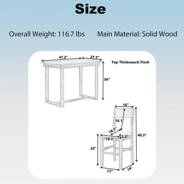 Dimensions du produit