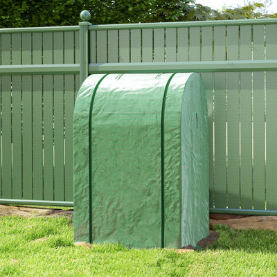 Chadijah 3 Ft W x 3 Ft D Hobby Greenhouse