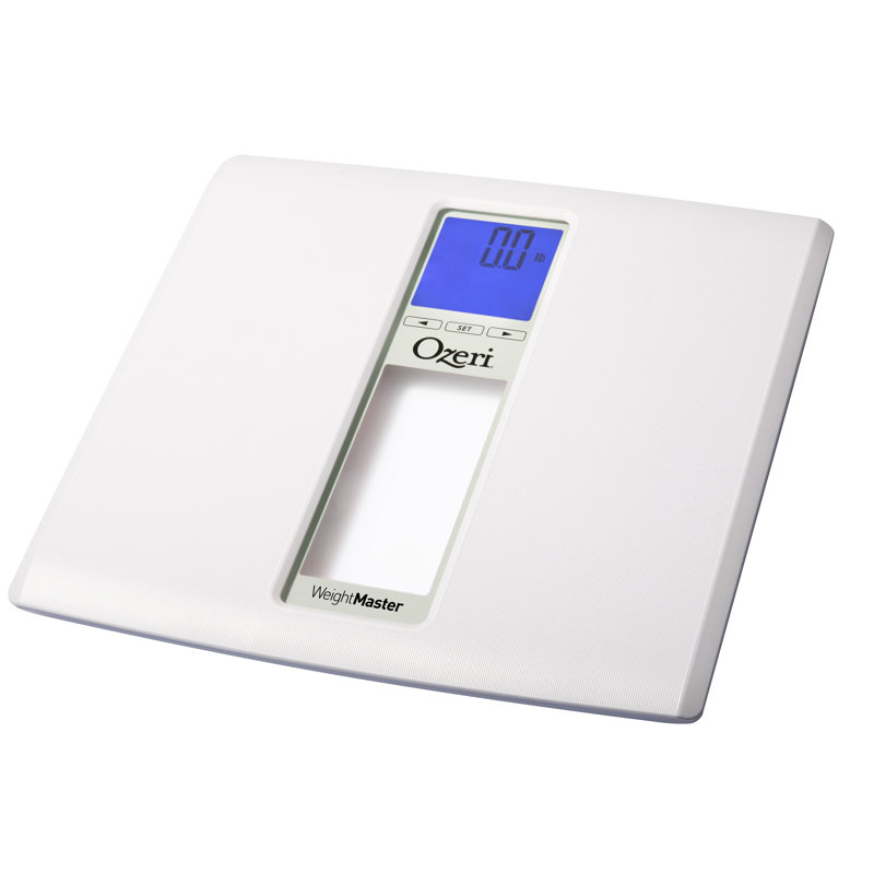 WeightMaster II 440 lbs Body Weight Scale, Step-on Bath Scale with BMI and Weight Change Detection, White