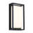 20" Framed Outdoor Dimmable LED Flush Mount Light, Black-69833683-69833684