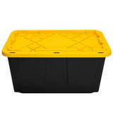 GreenMade 27 Gallon Black Professional Storage Tote with Handles