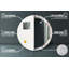 Huldar Glass Flat Wall Mirror
