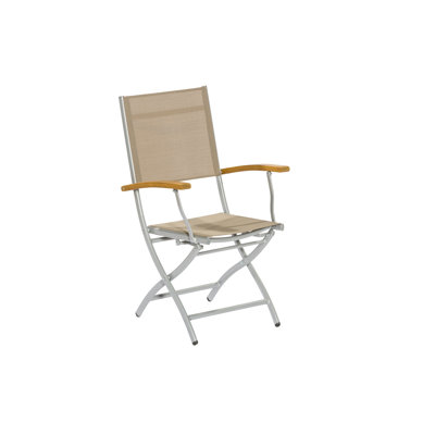 Fieldstone Folding Patio Dining Armchair