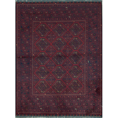 Afghan One-of-a-Kind 4'9" X 6'4" Area Rug