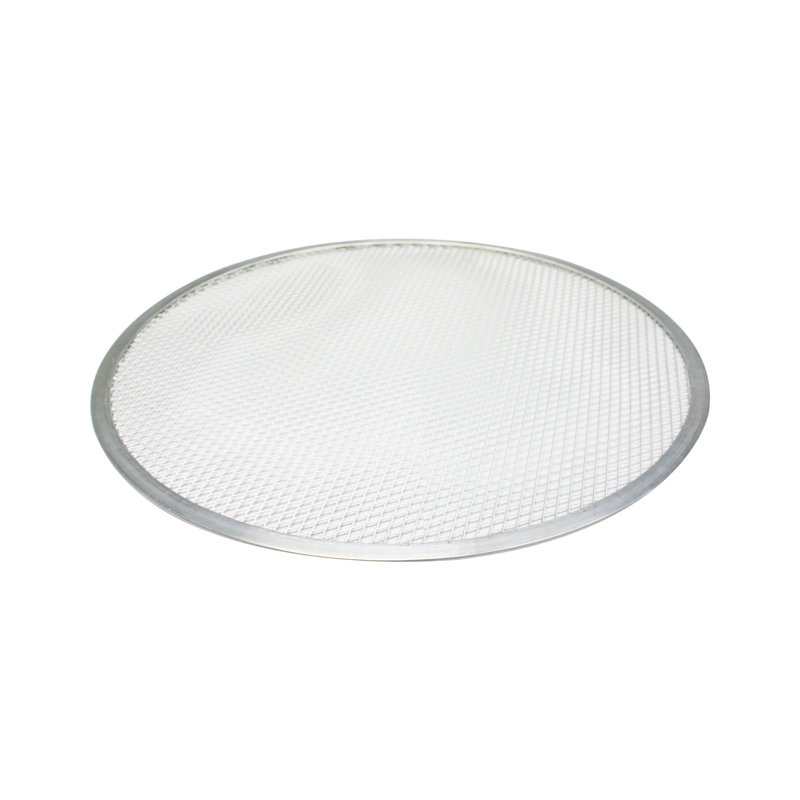 Thunder Group Inc. Aluminum Pizza Pan, 0.2" H x 11.13" W x 11.13" D