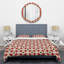 Ensemble de housse de couette de style mid-century rétro abstract xiii-40702310