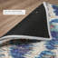 Tapis Dream Shag ADS766 de qualité supérieure, lavable à la machine, motif diamant.-1113467977-1113468087